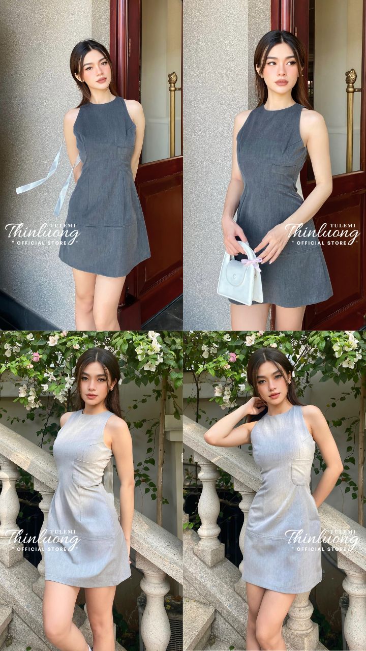 Mặc đầm body màu xám trắng có dễ bị lộ khuyết điểm không?