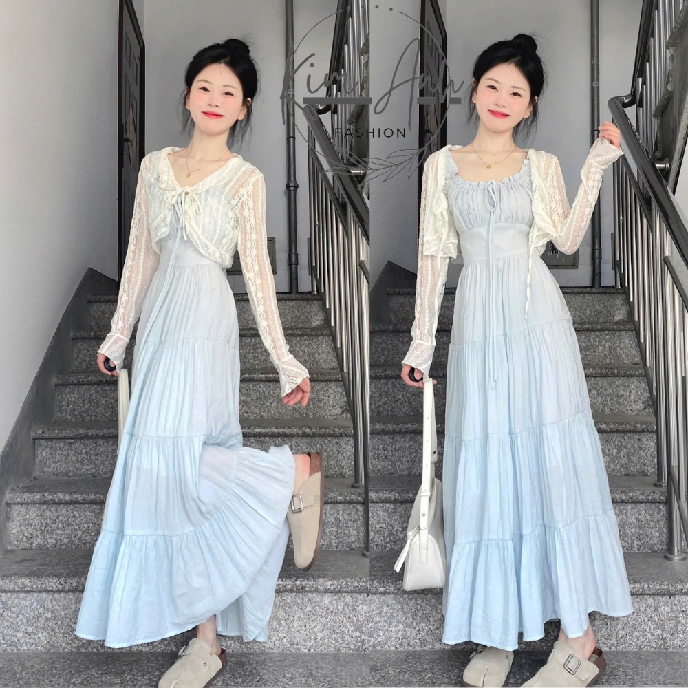 Mặc váy tiểu thư dáng dài nhưng vẫn bị lỗi thời nếu bạn chưa biết 3 bí quyết phối đồ này