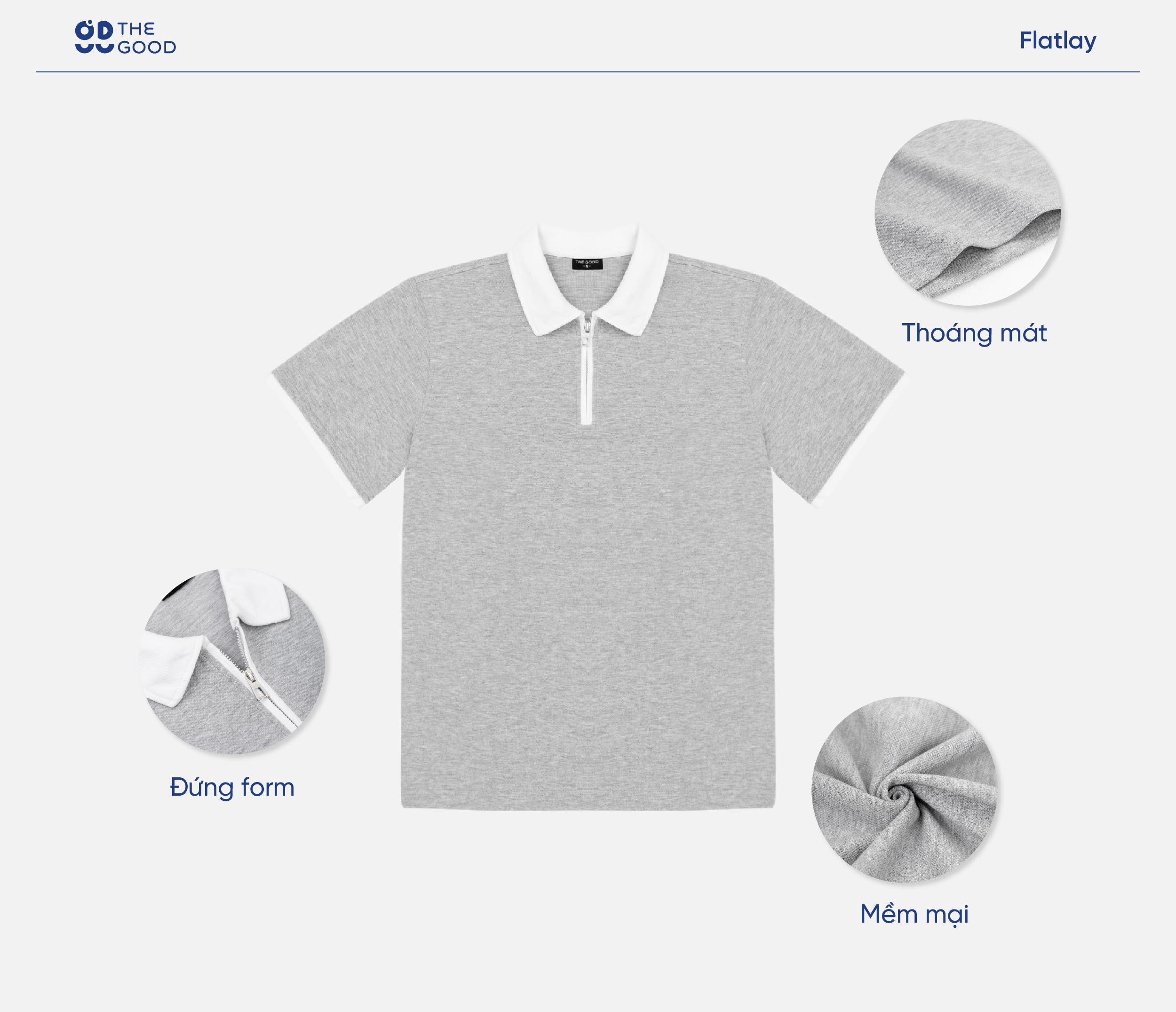 Tôi đã từng nghĩ áo Polo khóa zip chỉ phù hợp cho gym, nhưng thực tế nó hoàn hảo cho cả phong cách đường phố