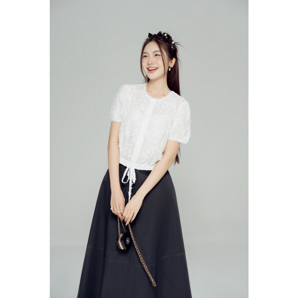 Chân váy chữ A ngắn tafta - Làm thế nào để không bị hớ khi diện váy xinh này vào ngày hè?