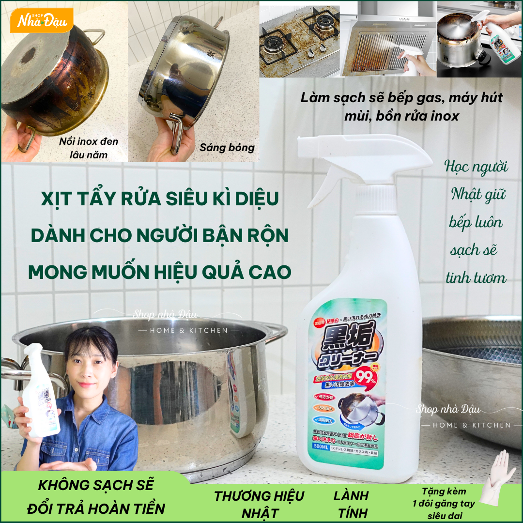 Tôi đã dùng siêu tẩy bếp và những điều không thể tin được khi loại bỏ vết bẩn cứng đầu